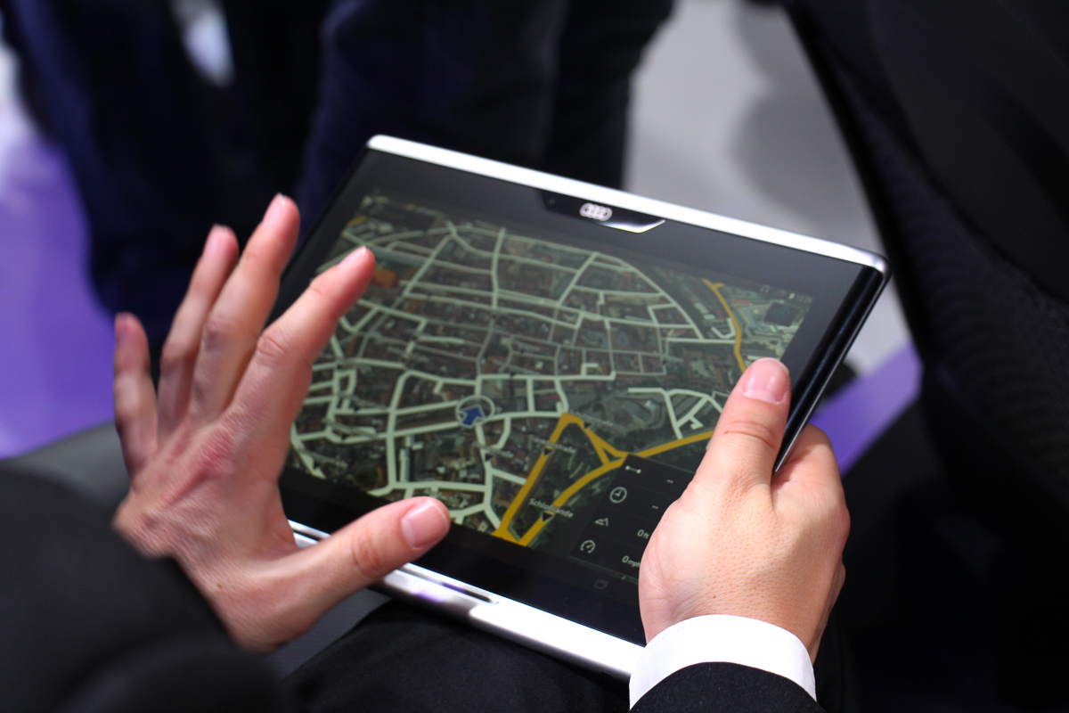 CES 2015: Audi zeigt das Audi tablet