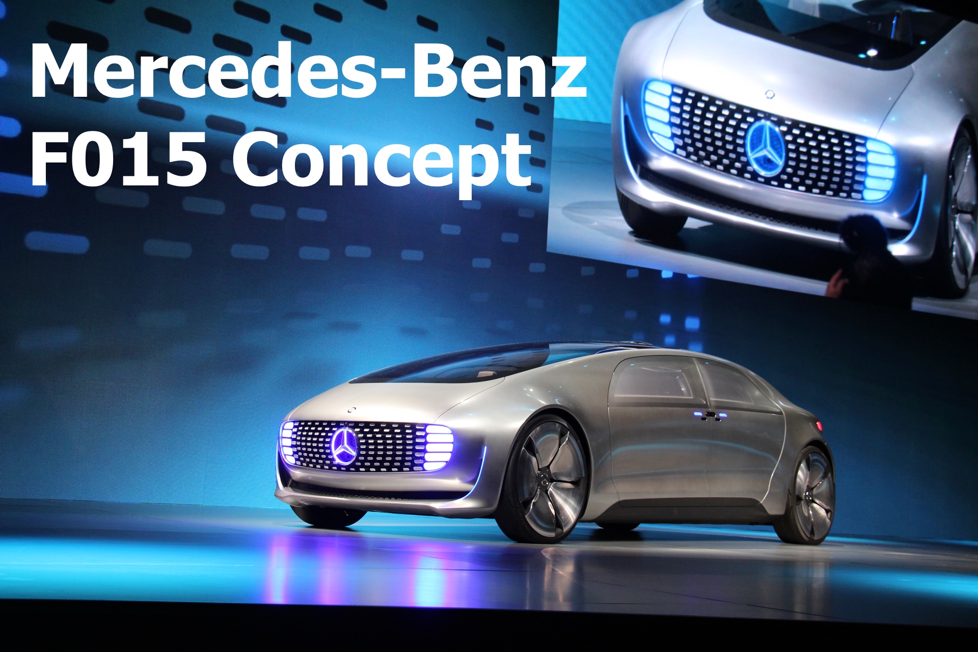 CES 2015: Mercedes-Benz F015 Luxury in Motion Concept Car