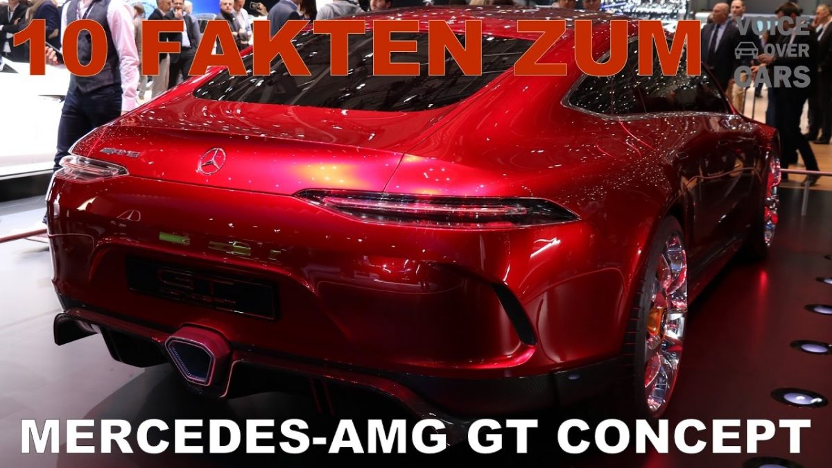 Mercedes-AMG GT Concept – Bringt Daimler nun den Porsche Panamera und Tesla Killer?