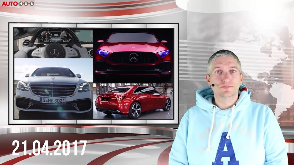 AUTOHUB NEWS: Mercedes-Benz S-Klasse MOPF 2017 & Concept Sedan A!