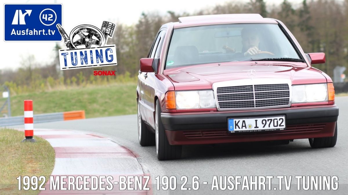 Ausfahrt.TV Tuning – Folge 05: 1992 Mercedes-Benz 190 2.6 inkl. CarPorn und Kaufberatung