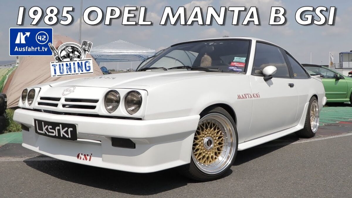 Ausfahrt.tv Tuning: 1985 Opel Manta B GSI 2.0 E inkl. Car Porn und Sound Check