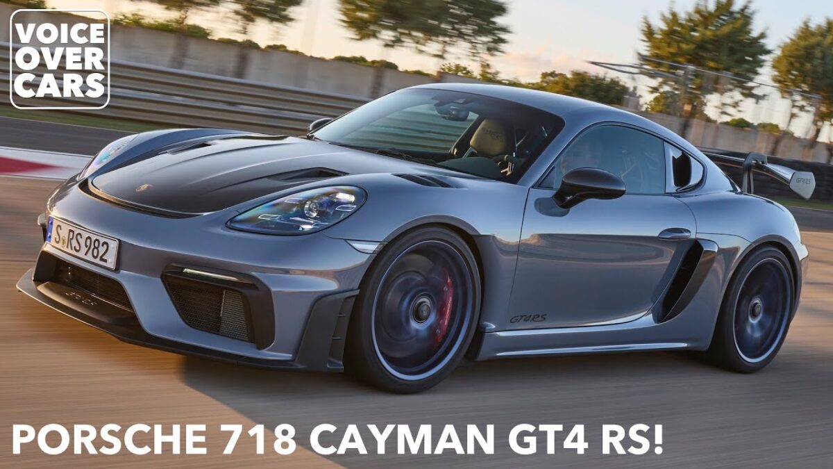 Porsche 718 Cayman GT4 RS Fakten technische Daten Preis Leistung Sound Klang | Voice over Cars News